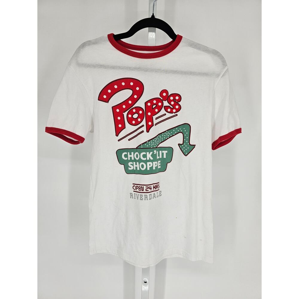 Riverdale Womens Sz S Short Sleeve T Shirt Pops Chock'lit Shoppe Graphic